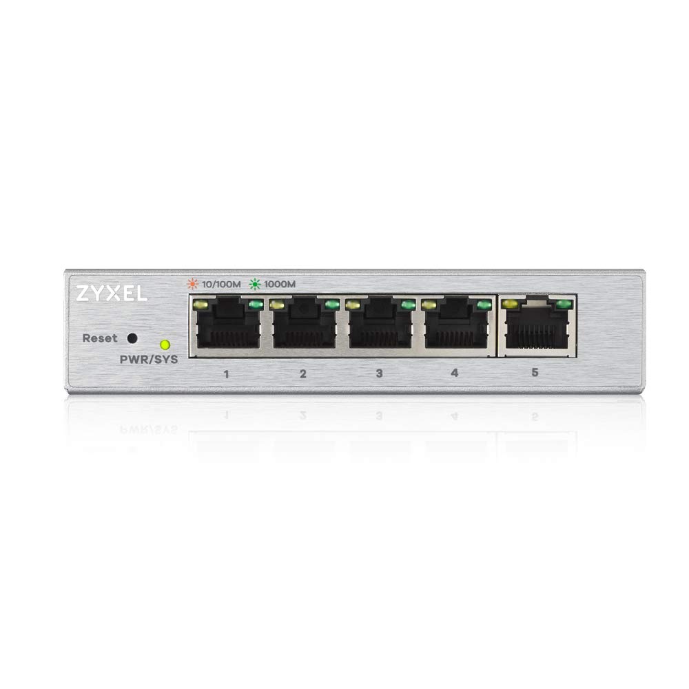 Amazon.com: Zyxel 5-Port Network Switch | Web Managed Gigabit